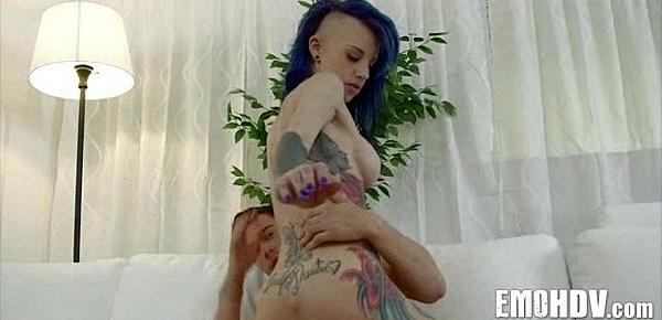 Emo slut with tattoos 0693
